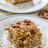 Salted caramel pretzel blondies