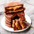 Salted Caramel Chocolate Pancakes