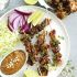 Indonesian Satay Chicken With Peanut Sauce