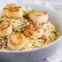 Pan Seared Scallop Pasta with Creamy Bacon Sauce