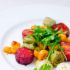 Scarlet-seared scallops