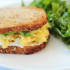 Scrambled Egg and Avocado Breakfast Sandwich