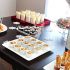 Set out food in individual servings