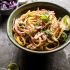 20-Minute Sesame Basil Chicken Noodles