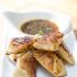 Fried sesame pork dumplings