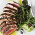 Sesame Seared Tuna With Lime Ginger Vinaigrette