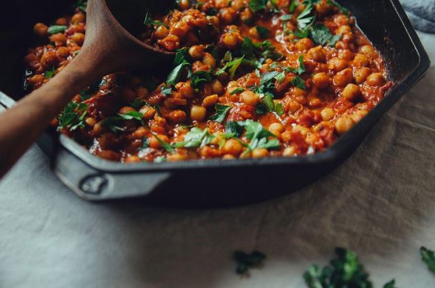 Seven Spice Chickpea Stew With Tomato And Coconut