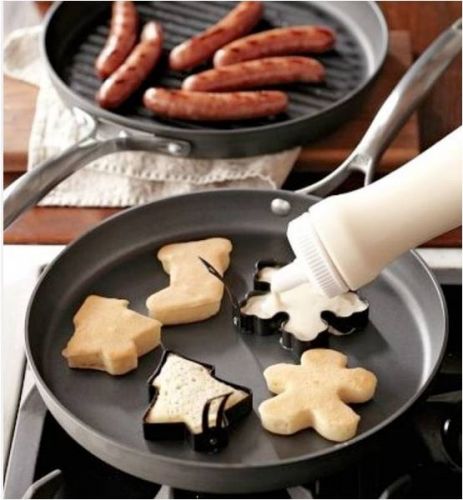 Star shaped pancakes