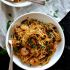Soy Sauce Butter Pasta With Shrimp And Shitake Mushrooms