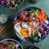 Bibimbap With Spicy Shrimp and Kimchi