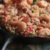 Shrimp paella