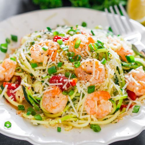 Shrimp Scampi Zoodles