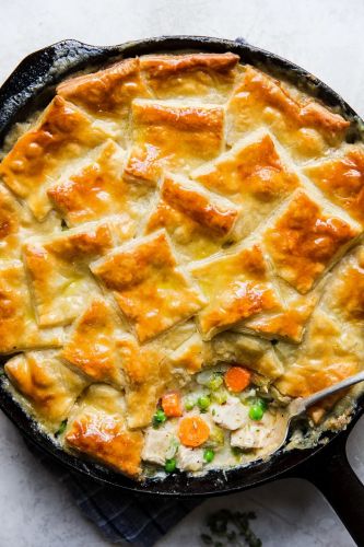 Skillet Chicken Pot Pie