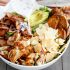 Skinny Chicken and Avocado Caesar Salad