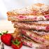 Skinny crunchy stuffed French toast