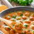 Skinny Thai chicken meatballs with peanut sauce