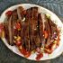 Skirt Steak with Bloody Mary Tomato Salad