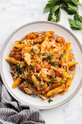 Slow Cooker Baked Ziti