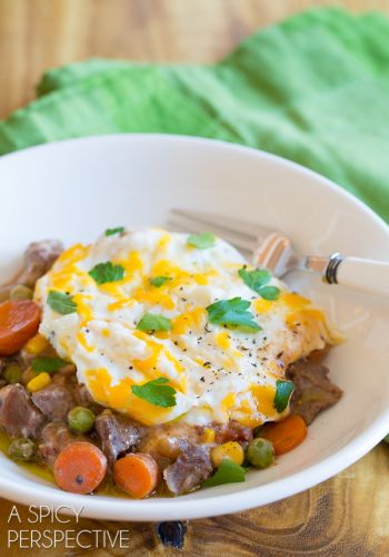 Slow Cooker Guinness Shepherd's Pie