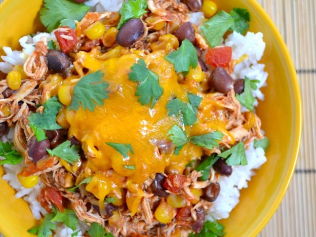 Taco chicken bowls