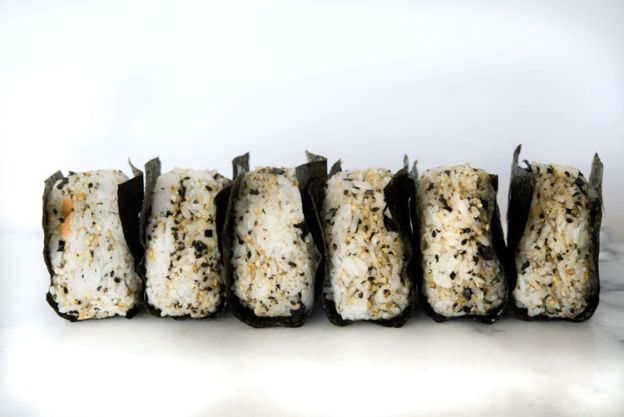 Smoked Salmon Onigiri