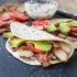 Smokey chicken flatbreads with bacon and avocado