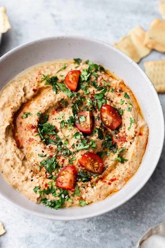 Smoky Roasted Eggplant Dip
