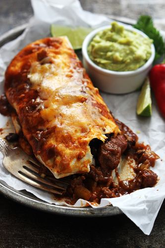 Smothered burritos