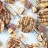 Snickers Stuffed Peanut Butter Cookies