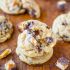 Snickers chocolate chip cookies