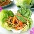 Soba Noodle & Vegetable Lettuce Wraps with Hoisin & Chili Sauce