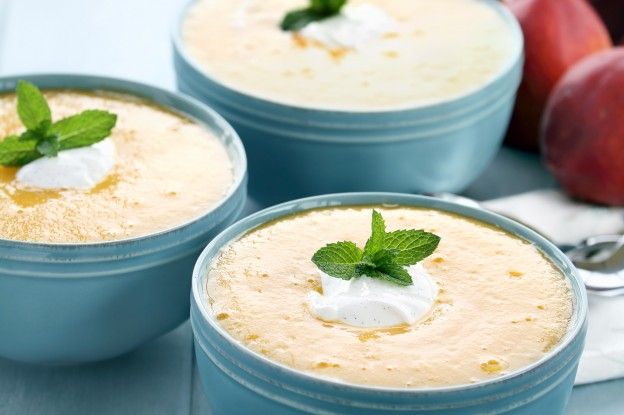 Cold or warm vegetable soups