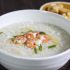 Soup with rice and shrimp