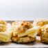 Sour Cream and Cheddar Drop Biscuit Breakfast Sliders