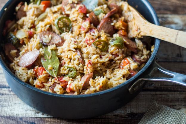 Southern sausage and rice