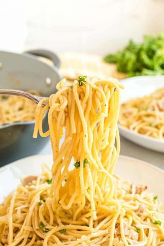 Spaghetti with Canned Clams