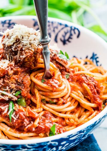 Spaghetti and Meatballs