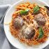 5 Ingredient Half Homemade Spaghetti and Meatballs