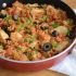 Spanish chicken and couscous