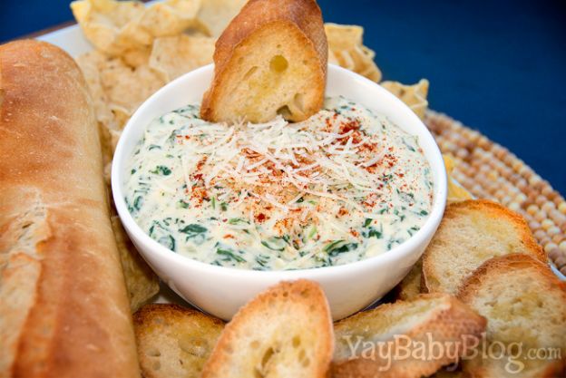 Speed Up Spinach And Artichoke Dip With Jarred Alfredo Sauce