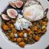 Spiced beef and sweet potato bowls with crispy eggs