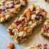 Spiced Pumpkin Seed Cranberry Snack Bars