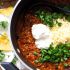 30-minute spicy ancho turkey chili