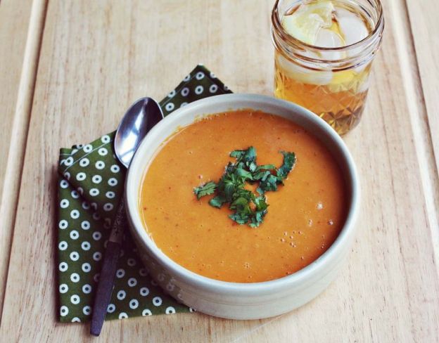 Spicy Chipotle Sweet Potato Soup