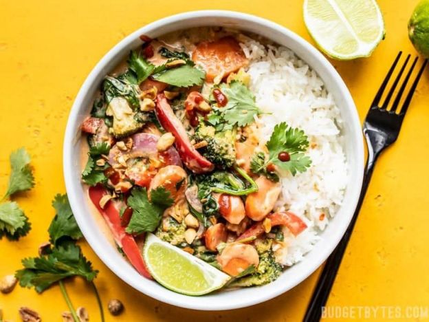 Spicy Coconut Vegetable Stir Fry