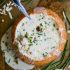 spicy white cheddar beer cheese soup