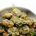 Spinach And Garlic Potato Patties
