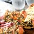 Easy Spinach Dip Stuffed French Bread