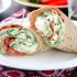 Spinach and feta egg white wraps