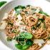 5-Ingredient Spinach Parmesan Pasta